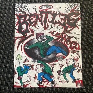 Artwork on cardboard